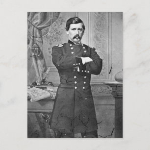 Cartão Postal Guerra Civil dos EUA: General McClellan