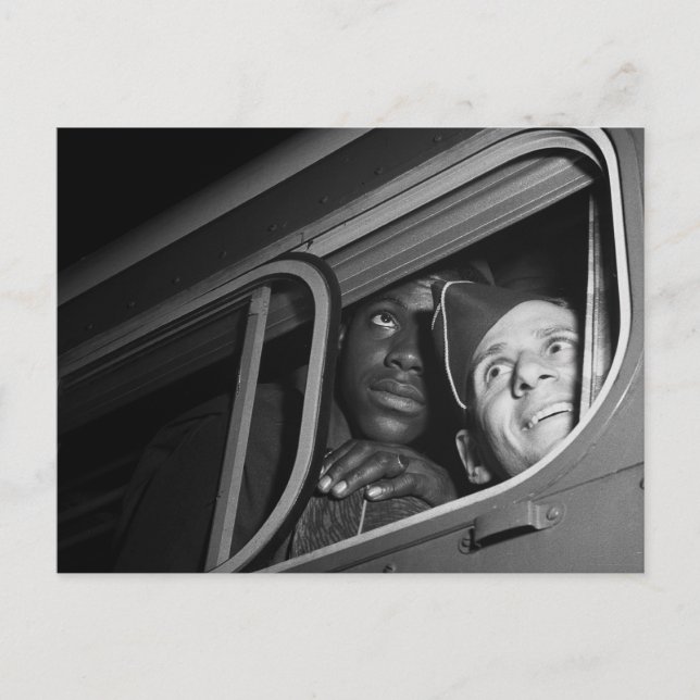 Cartão Postal Guerra da Igualdade de Oportunidades, anos 40 (Frente)