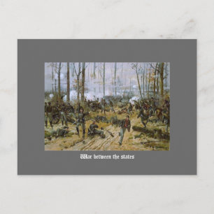 Cartão Postal Guerra entre os Estados