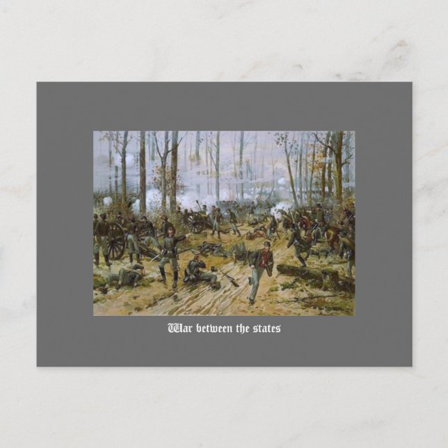 Cartão Postal Guerra entre os Estados (Frente)