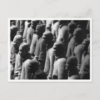 Cartão Postal Guerras de Terracota Xian China Fotografia Foto