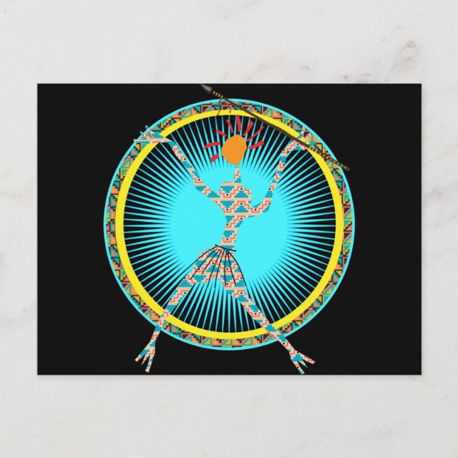 Cartão Postal Guerreiro (Frente)