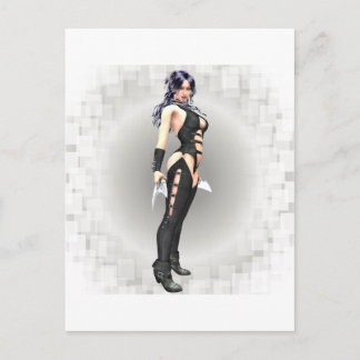 Cartão Postal Guerreiro 02 da fantasia