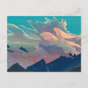 Cartão Postal Guerreiro da Luz, 1933, por Nicholas Roerich