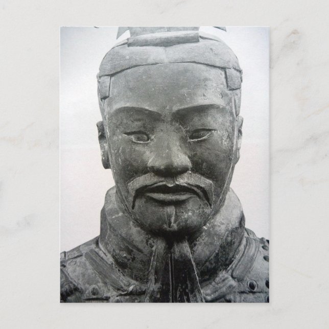 Cartão Postal guerreiro de xi'an (Frente)