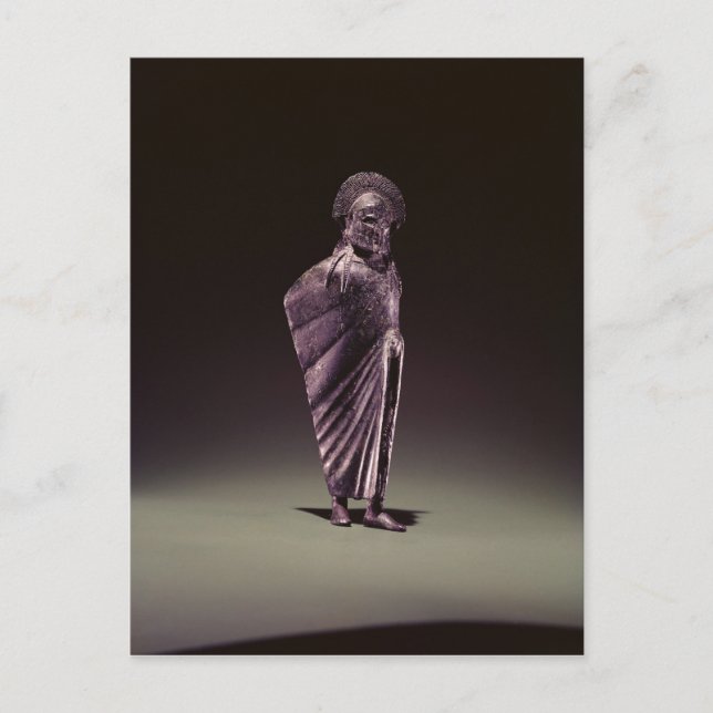 Cartão Postal Guerreiro espartano (Frente)