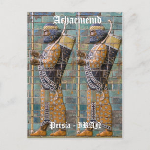Cartão Postal Guerreiro Persa