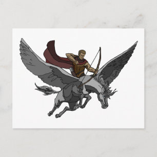 Cartão Postal Guerreiro Voador