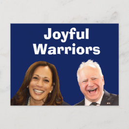 Cartão Postal Guerreiros Alegres Harris e Walz