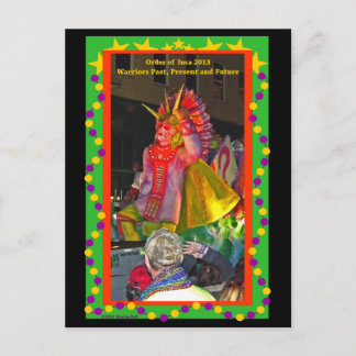 Cartão Postal Guerreiros Inca