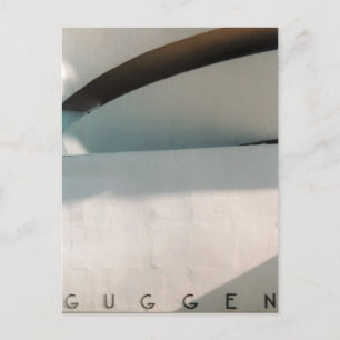 Cartão Postal guggenheim