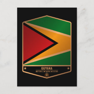 Cartão Postal Guiana