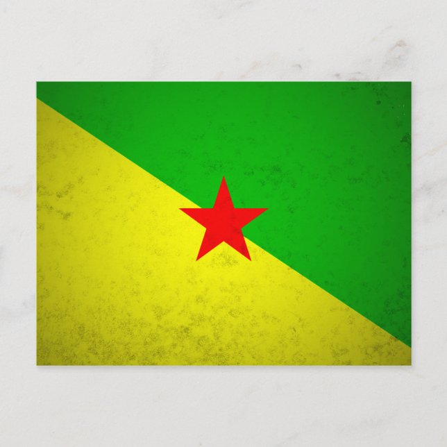 Cartão Postal Guiana Francesa (Frente)
