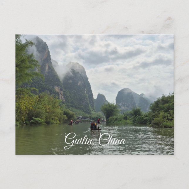 Cartão Postal Guilin, China (Frente)