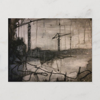 Cartão Postal Guindastes