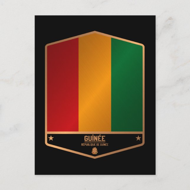 Cartão Postal Guiné (Frente)