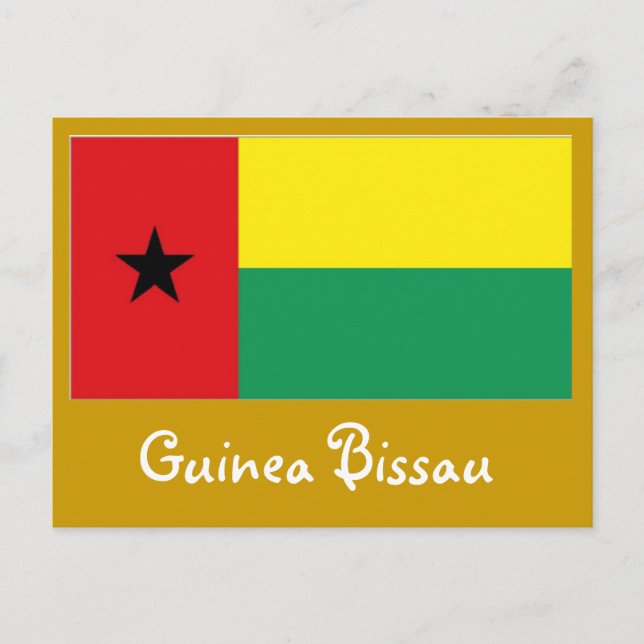 Cartão postal Guiné-Bissau (Frente)