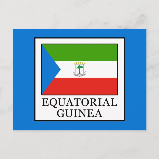 Cartão Postal Guiné Equatorial (Frente)