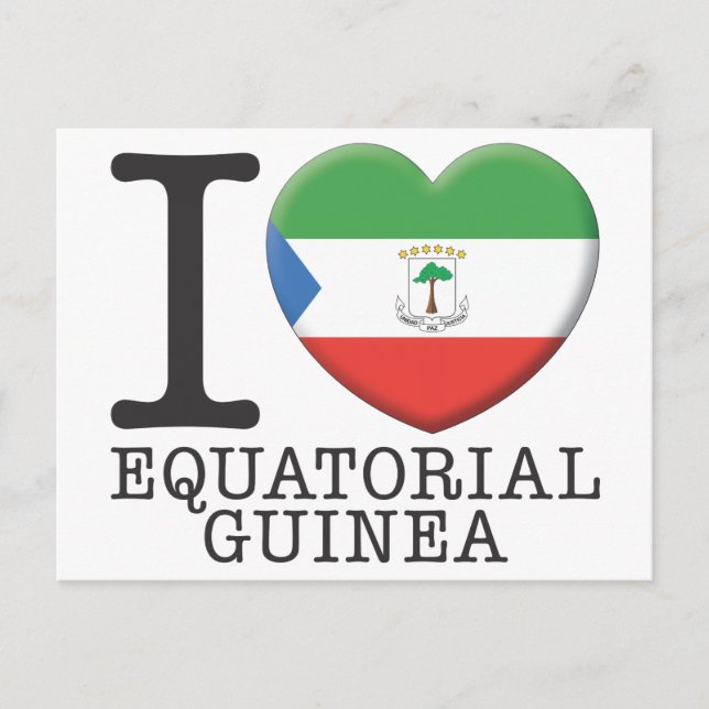 Cartão Postal Guiné Equatorial (Frente)