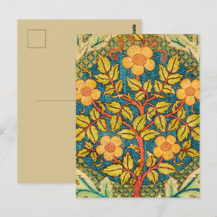 Cartão Postal Guirlanda de William Morris: Artes e Ofícios Cláss
