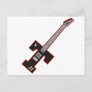 Cartão Postal Guitar T