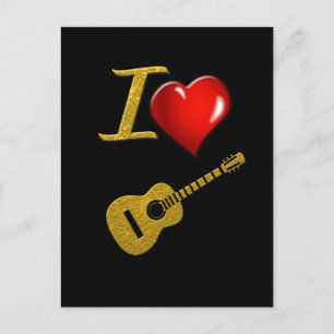 Cartão Postal guitarra