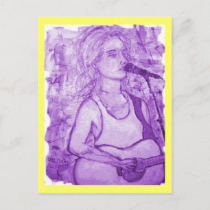 Cartão Postal guitarra