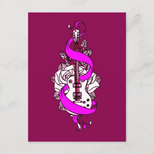 Cartão Postal Guitarra 2