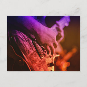 Cartão Postal Guitarra Cool