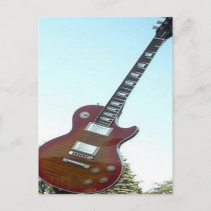 Cartão Postal Guitarra eléctrica
