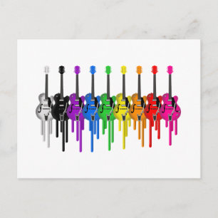 Cartão Postal Guitarras Hemorrágicas