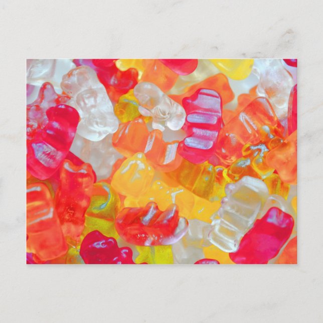 Cartão Postal Gummibärchen (Frente)