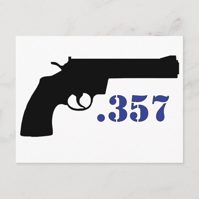 CARTÃO POSTAL **GUN .357** (Frente)