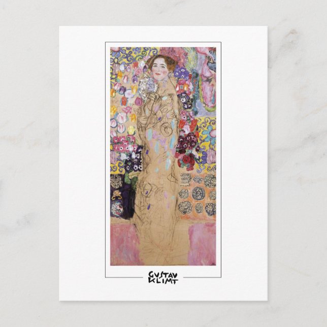 Cartão Postal Gustav Klimt #285 - Cartão-postal de arte (Frente)