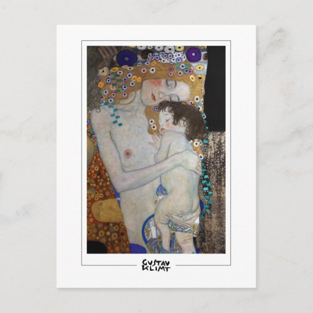 Cartão Postal Gustav Klimt #495 - Cartão-postal de arte (Frente)