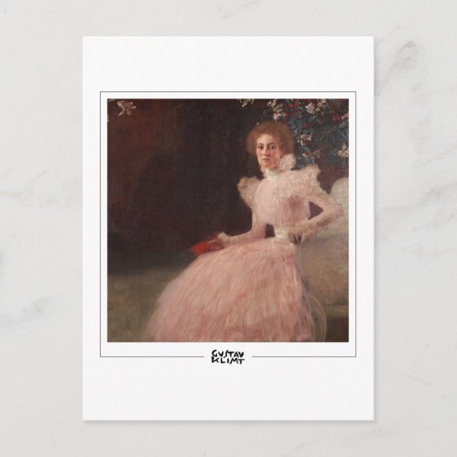 Cartão Postal Gustav Klimt #500 - Cartão-postal de arte (Frente)