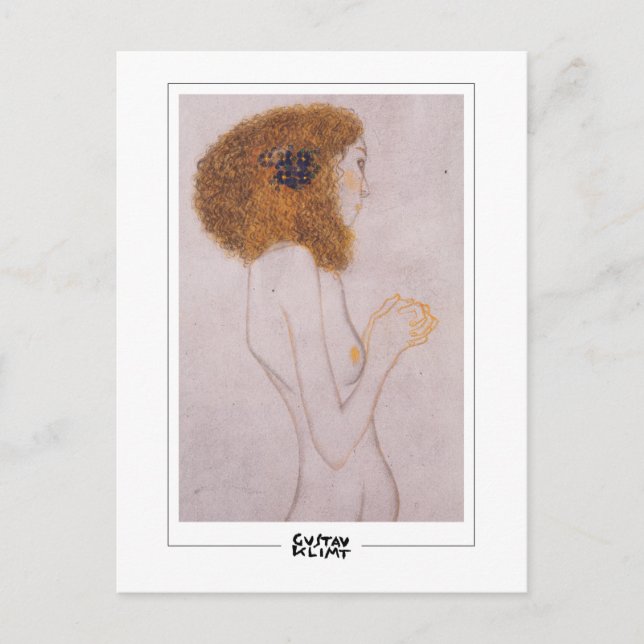 Cartão Postal Gustav Klimt #50 - Cartão-postal de arte (Frente)