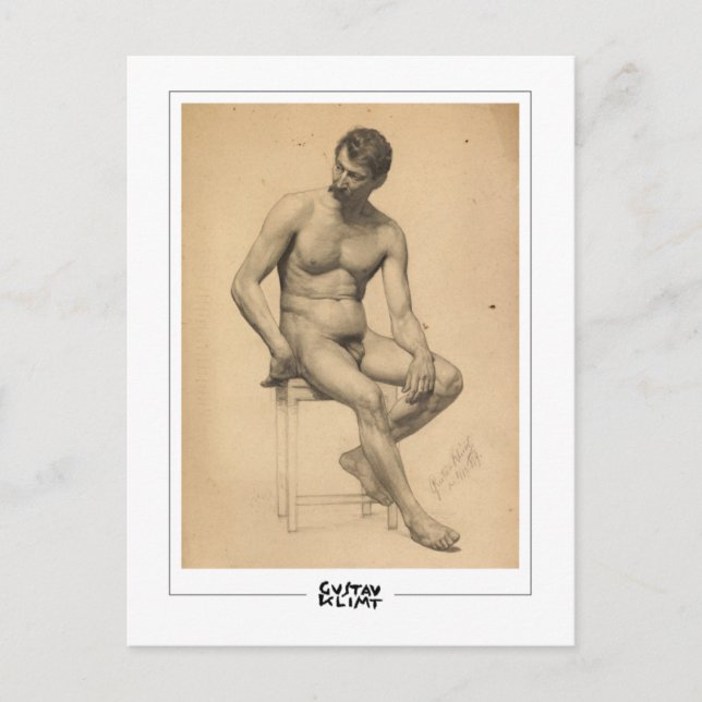 Cartão Postal Gustav Klimt #514 - Cartão-postal de arte (Frente)