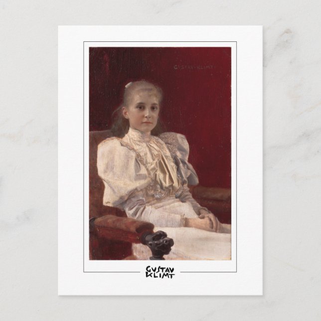 Cartão Postal Gustav Klimt #521 - Cartão-postal de arte (Frente)