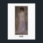 Cartão Postal Gustav Klimt #532 - Cartão-postal de arte<br><div class="desc">Gustav Klimt - Líder Serena Pulitzer 1899. Cartaz de arte e assinatura #532 da Zedign House. Para obter mais imagens e designs do Gustav Klimt - Pinturas e Desenhos,  visite https://books.zedign.com/zas/166.html</div>