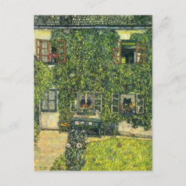 Cartão Postal Gustav Klimt - A Casa de Guardaboschi