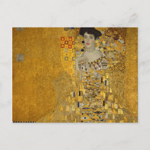 Cartão Postal Gustav Klimt - Adele Bloch-Bauer I
