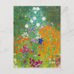 Cartão Postal Gustav Klimt Bauerngarten Fllower Garden Fine Art<br><div class="desc">Cartão-postal de Belas Artes do Jardim Flor Gustav Klimt Bauerngarten</div>