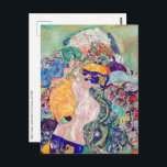 Cartão Postal Gustav Klimt - Bebê/Berço<br><div class="desc">Bebê/Berço - Gustav Klimt,  Oil on Canvas,  1917-1918</div>