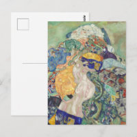 Gustav Klimt - Bebê (Berço) de Belas Artes