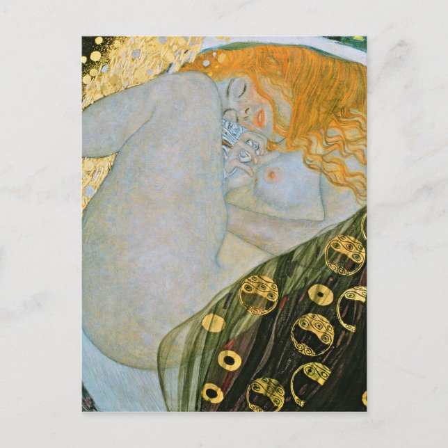 Cartão Postal Gustav Klimt - Danae (Frente)