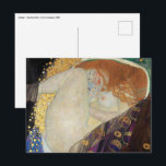Cartão Postal Gustav Klimt - Danae<br><div class="desc">Danae - Gustav Klimt,  Oil on Canvas,  1907</div>