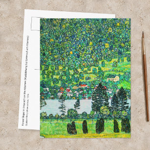 Cartão Postal Gustav Klimt - Encosta de Montanha em Unterach
