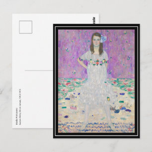 Cartão Postal Gustav Klimt - Mada Primavesi
