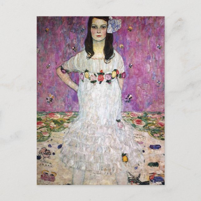 Cartão postal Gustav Klimt Mada Primavesi (Frente)